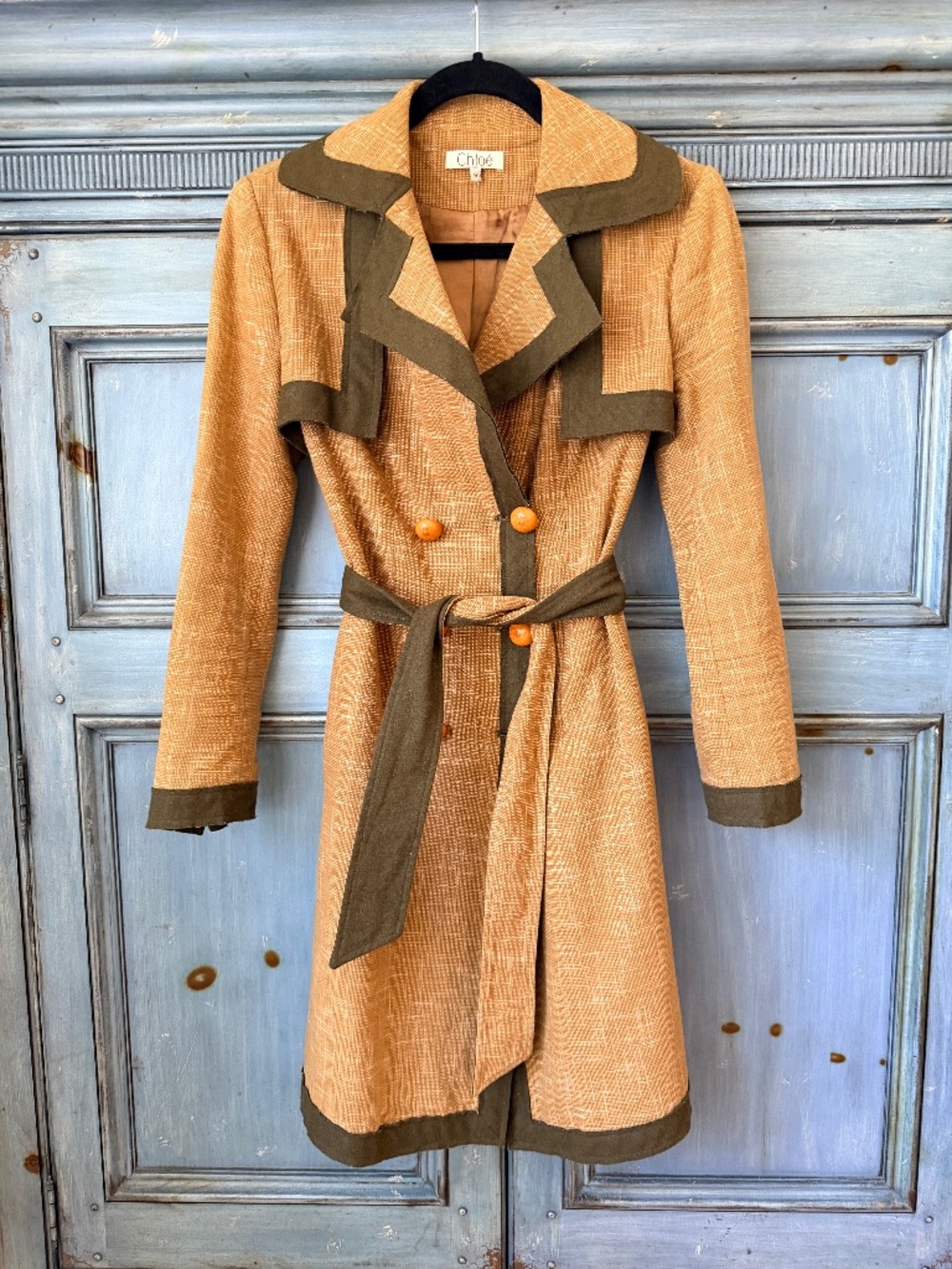 Chloe Trench Style Coat Size M
